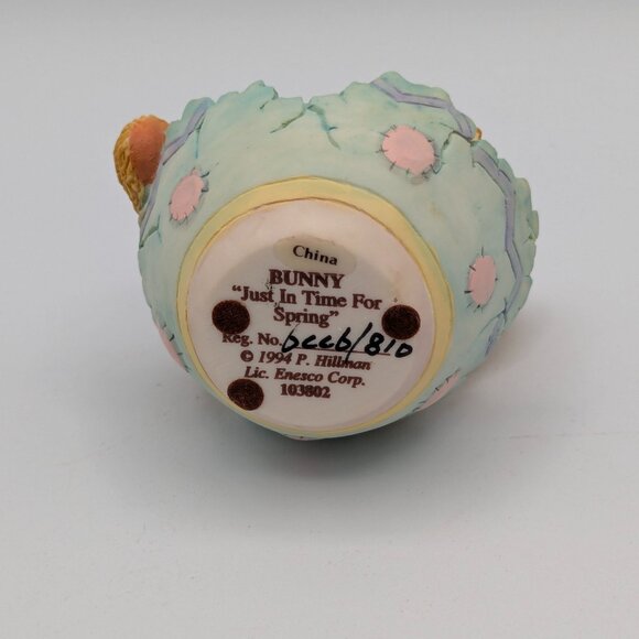 Cherished Teddies Bunny "Just in Time for Spring" (103802) 1994 - Picture 7 of 10